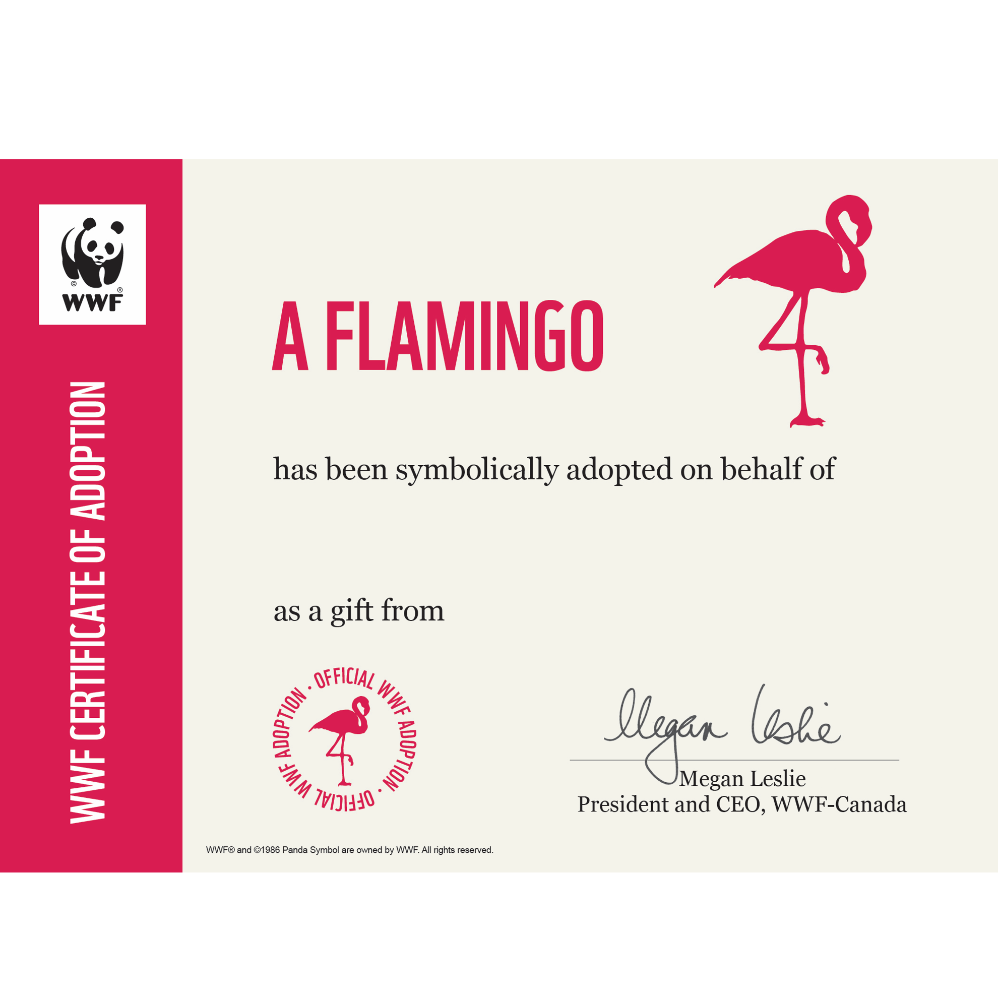 Flamingo - WWF-Canada