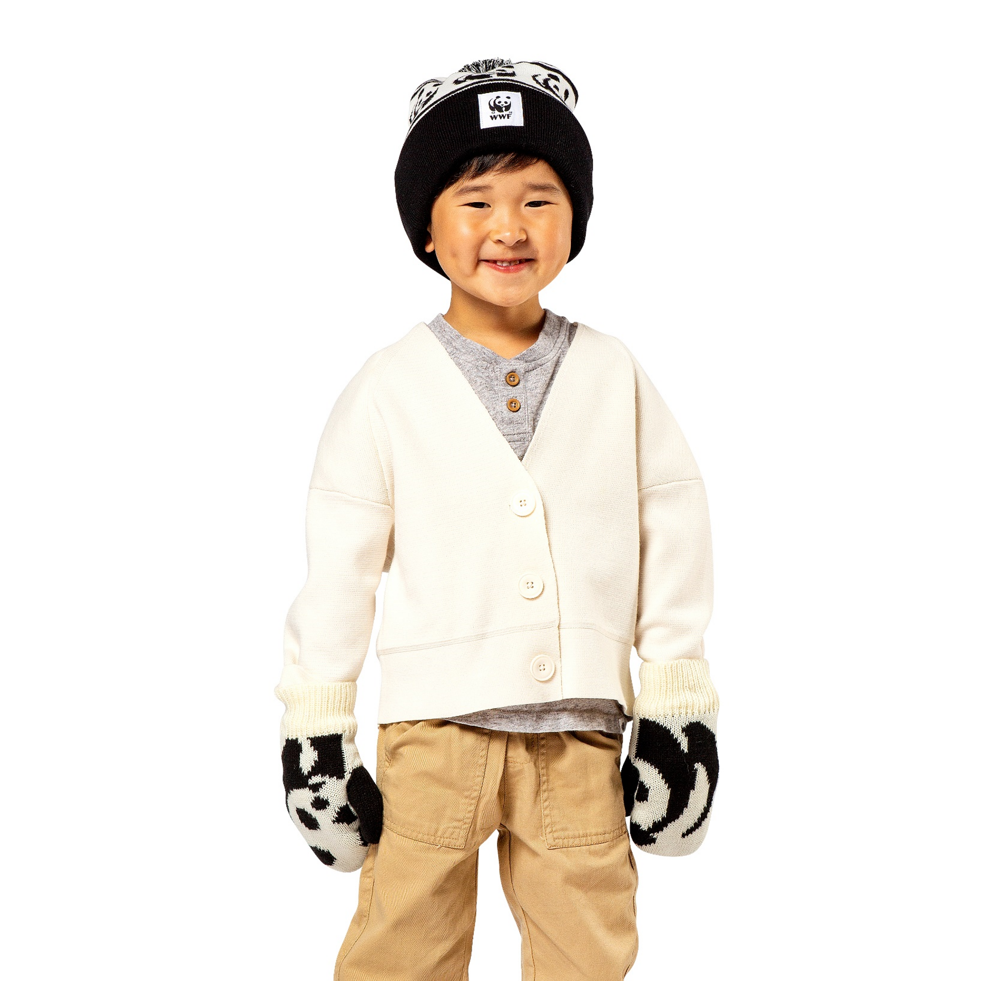 Panda mittens - Kids - WWF-Canada