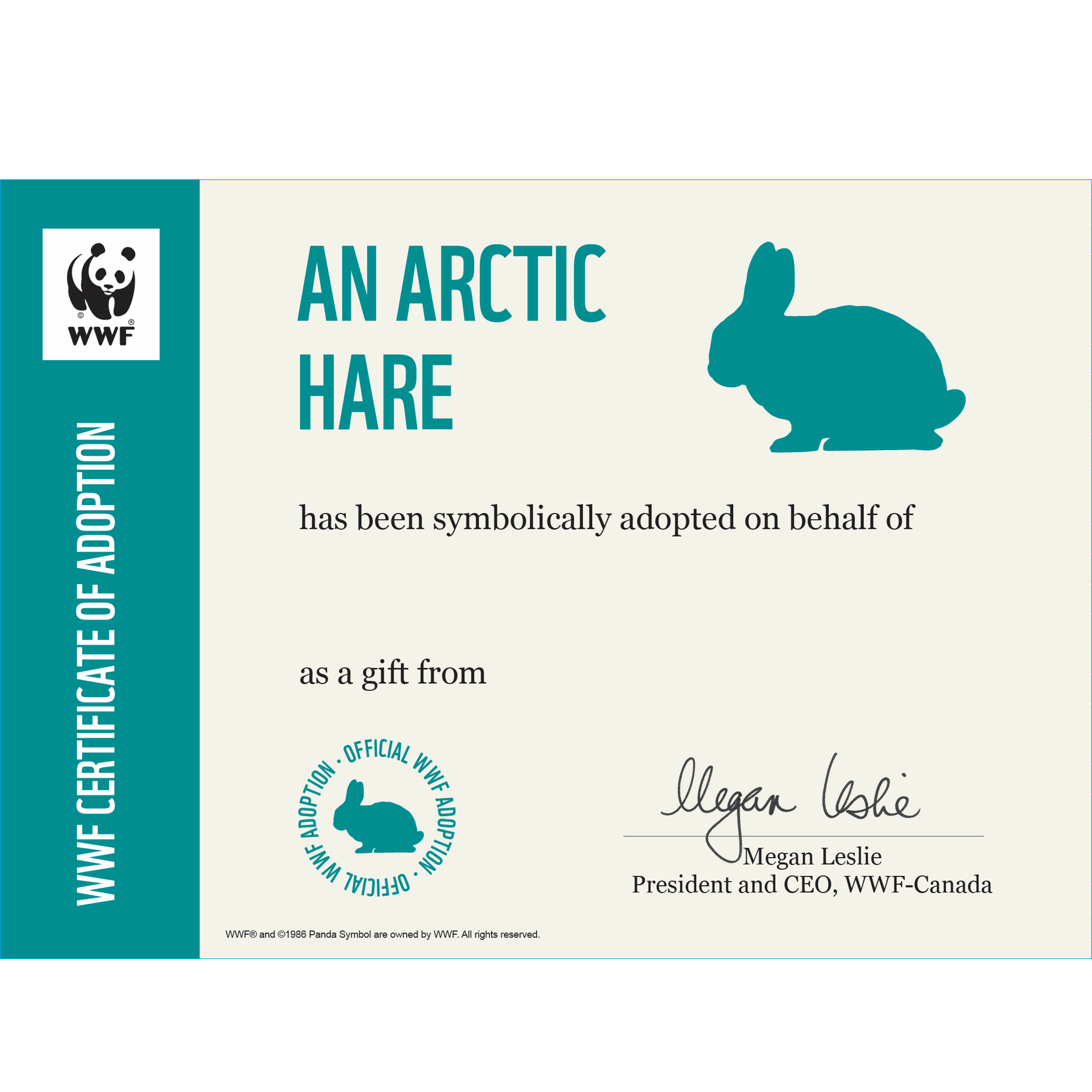 Arctic hare - WWF-Canada