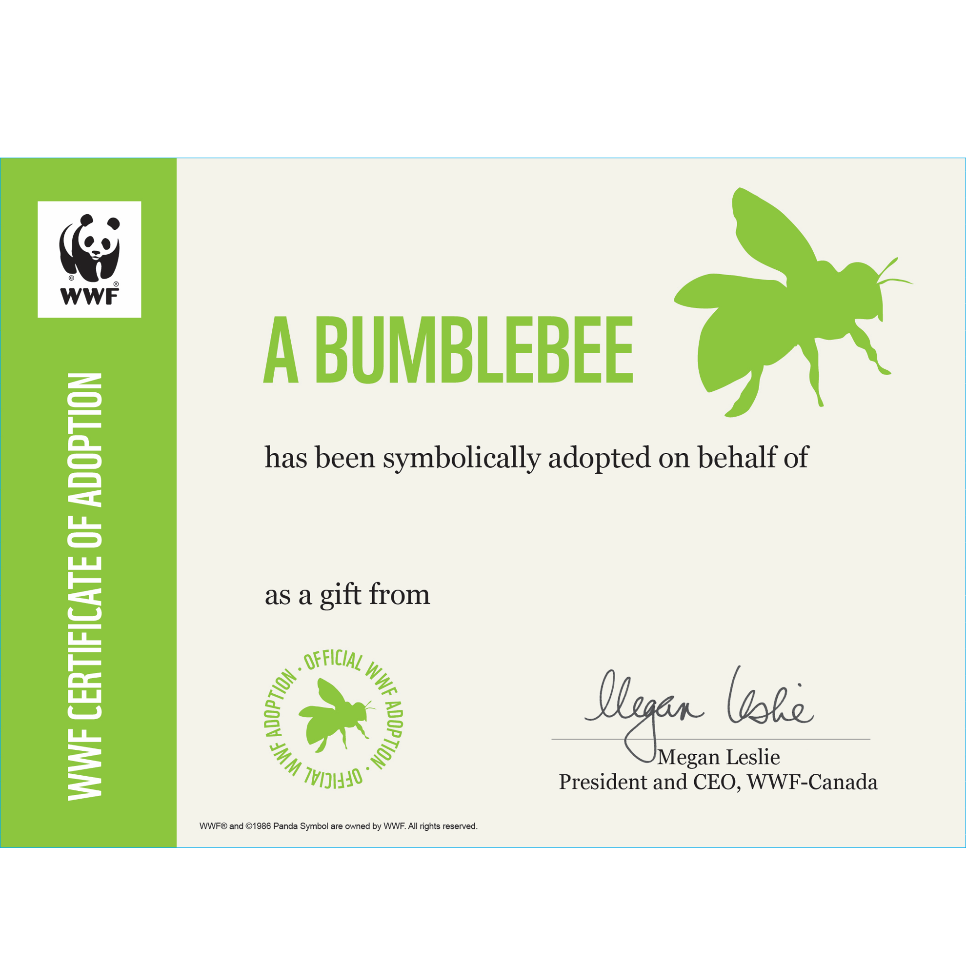 Bumblebee - WWF-Canada