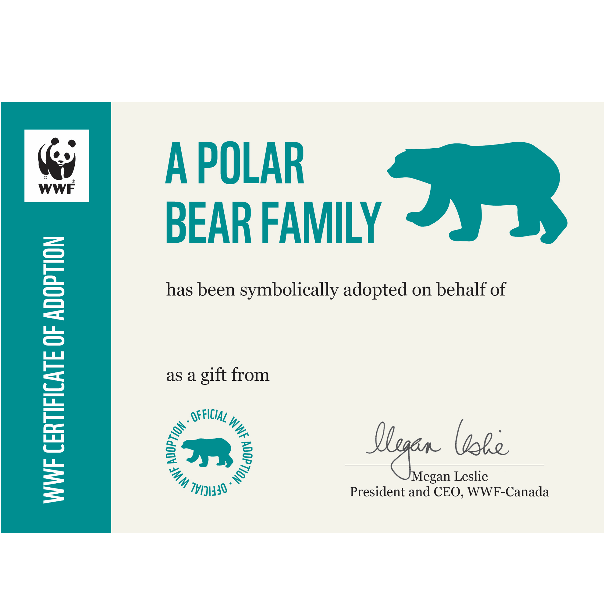 Polar bear family - WWF-Canada