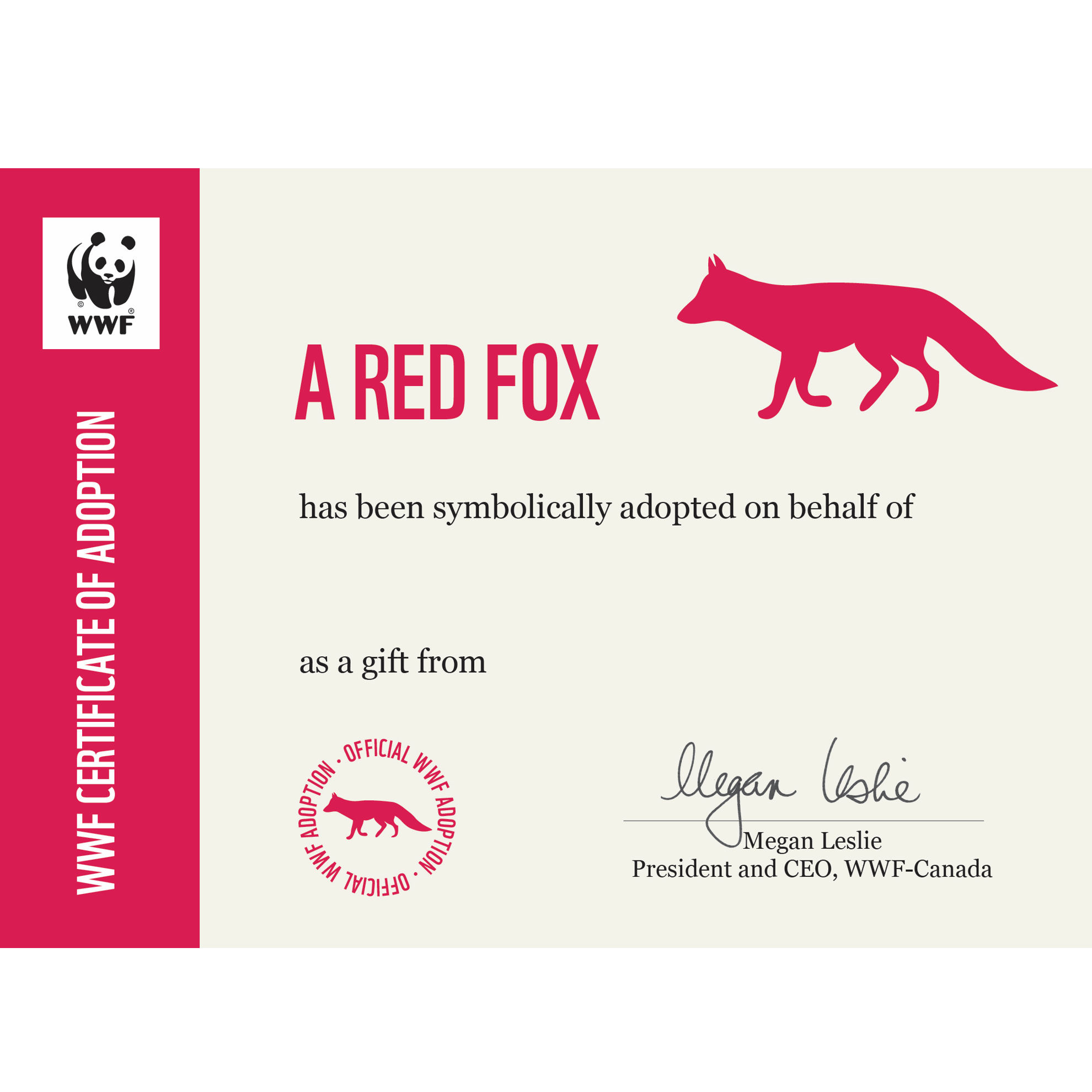 Red fox - WWF-Canada