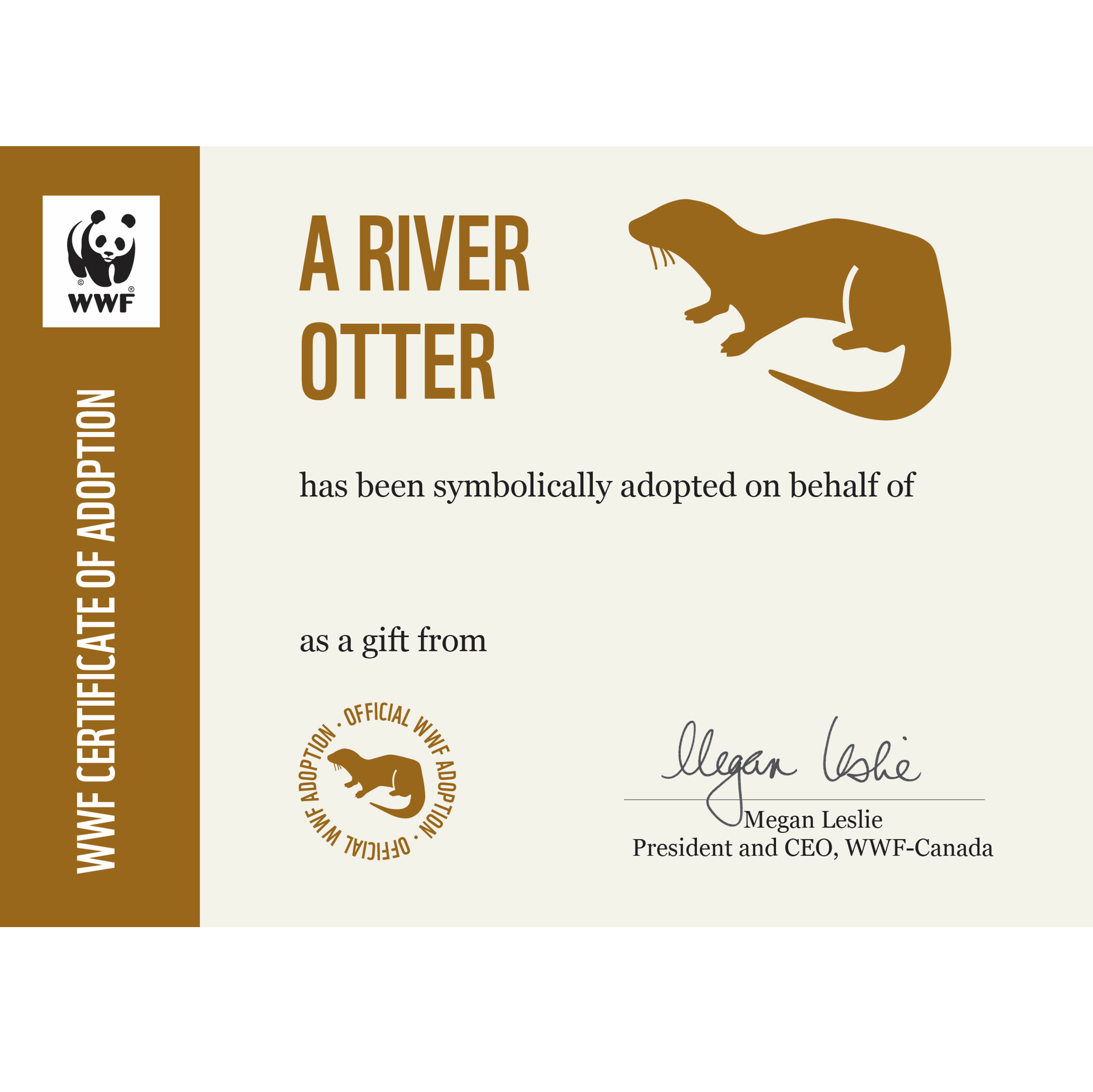 River otter - WWF-Canada