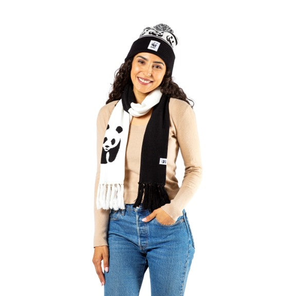 Ensemble de tuque et d’écharpe panda - WWF-Canada