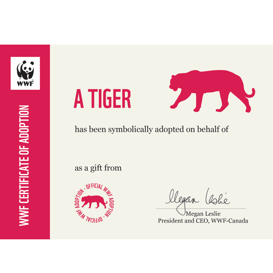 Tiger - WWF-Canada