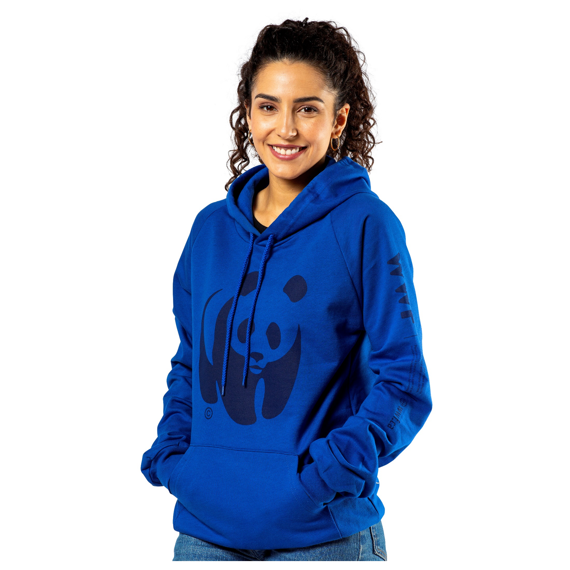 Unisex blue hooded sweatshirt - WWF-Canada