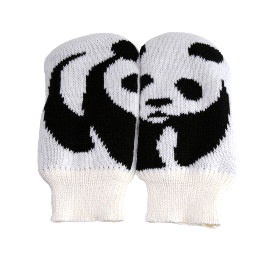handschuhe panda Panda Mittens