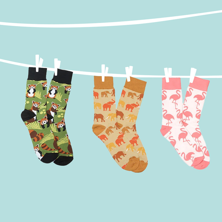Chaussettes à motifs d’espèces - WWF-Canada