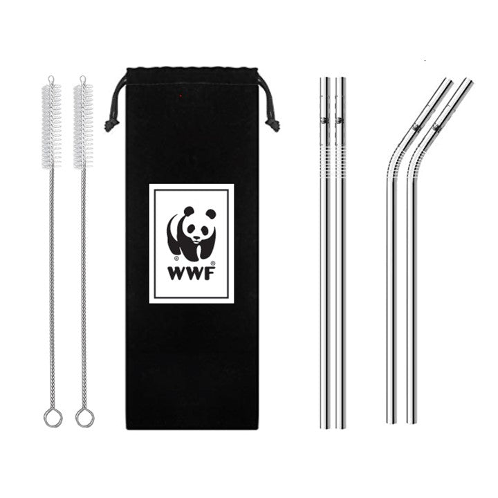 Ensemble de pailles réutilisables - WWF-Canada