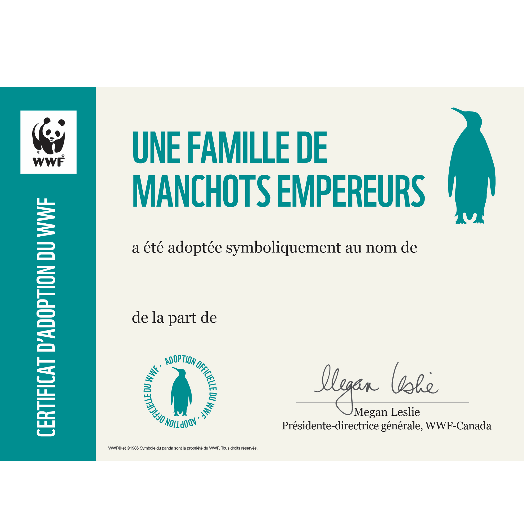 Famille de manchots empereurs - WWF-Canada