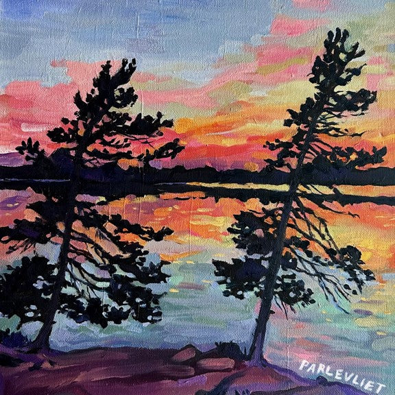 Pine sunset e-card by Monique Parlevliet - WWF-Canada