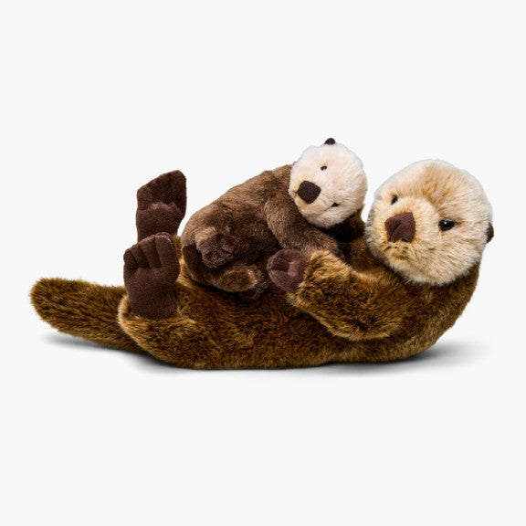 Sea otter family - WWF-Canada