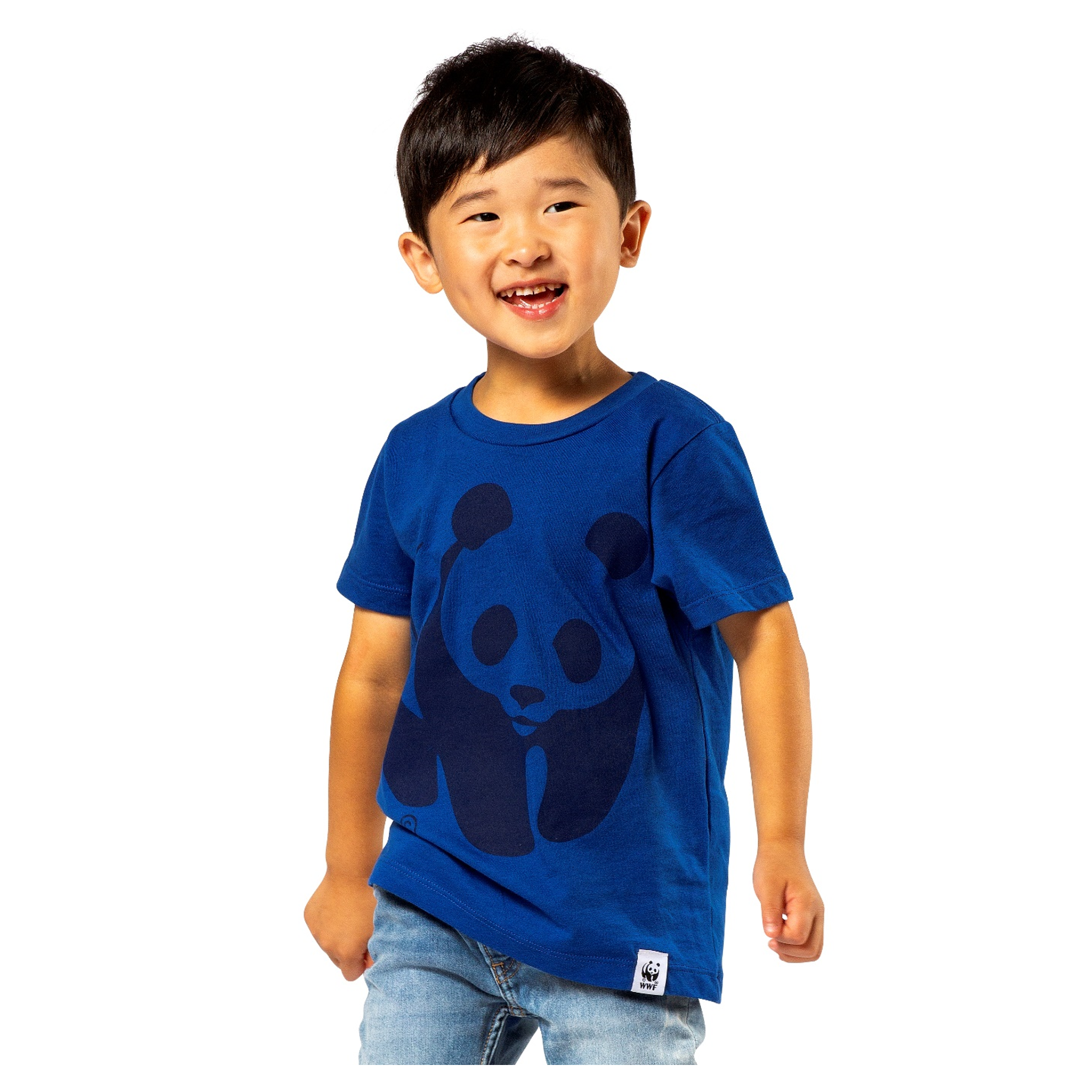 T-shirt pour enfants, bleu - WWF-Canada