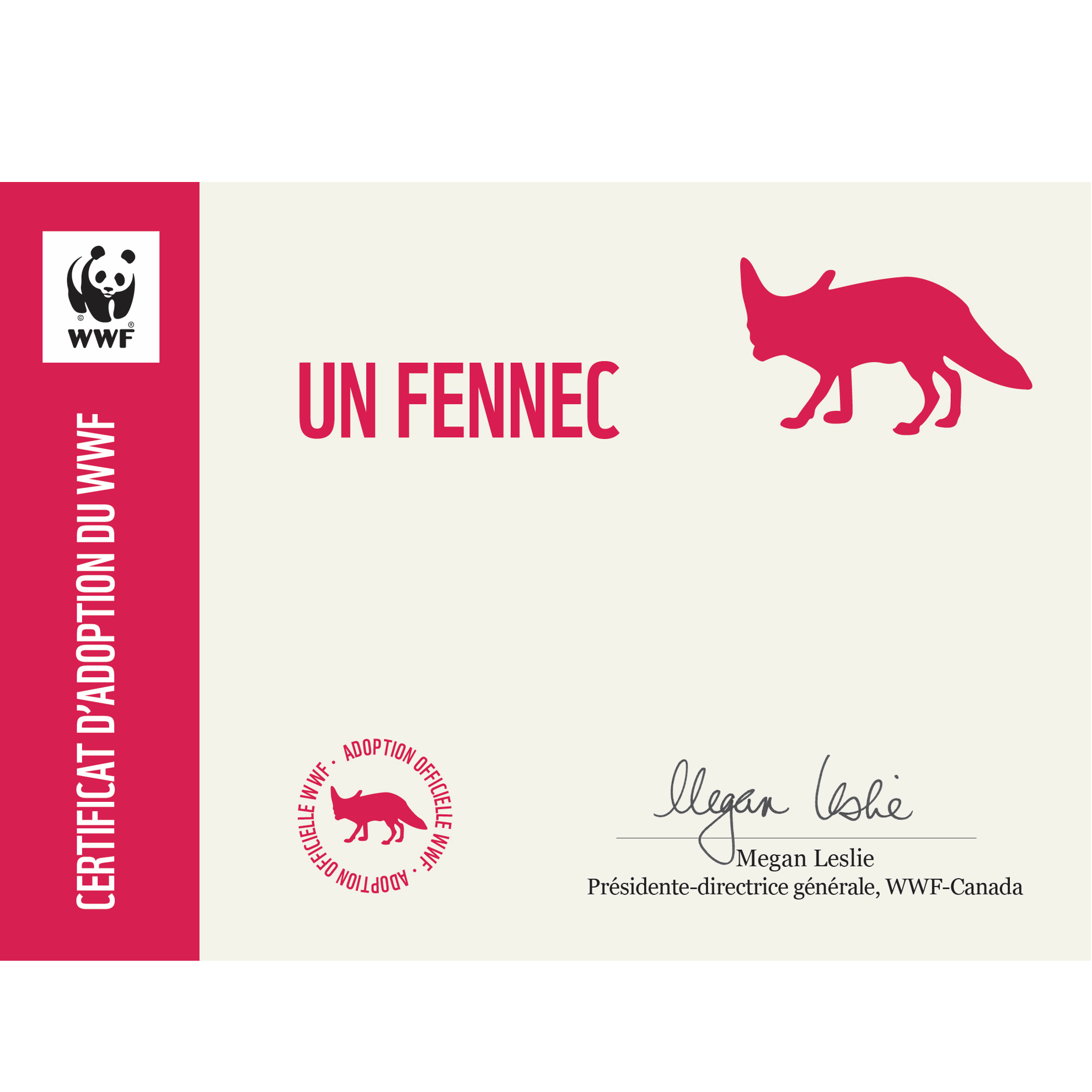 Fennec - WWF-Canada
