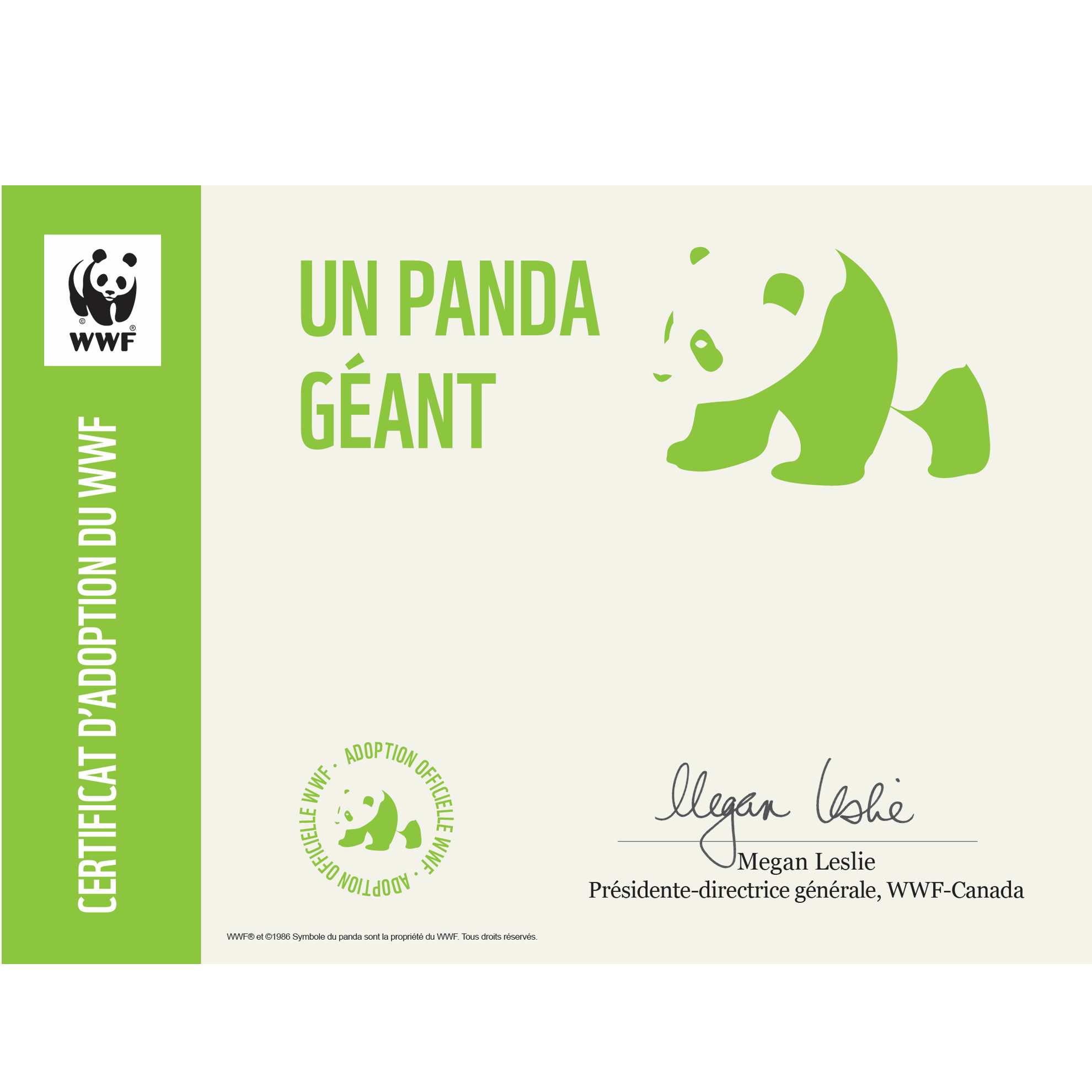 Panda géant - WWF-Canada