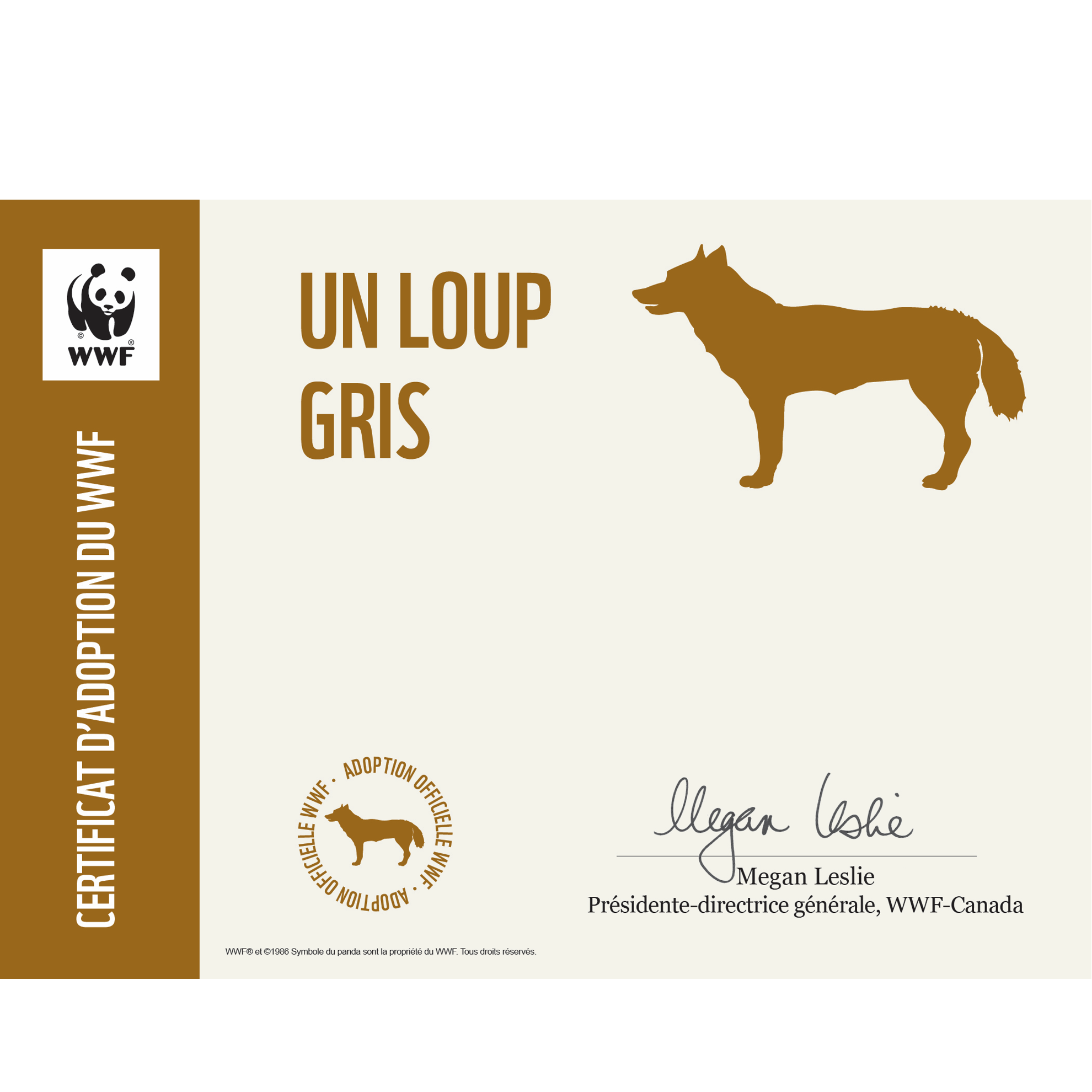 Loup gris - WWF-Canada