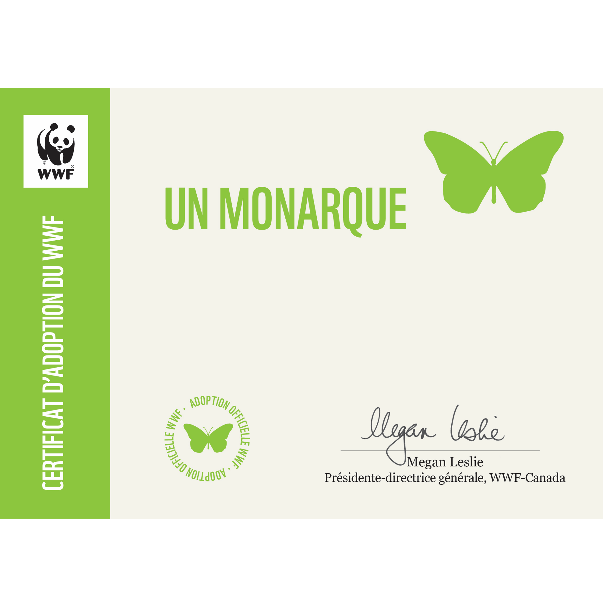 Monarque - WWF-Canada