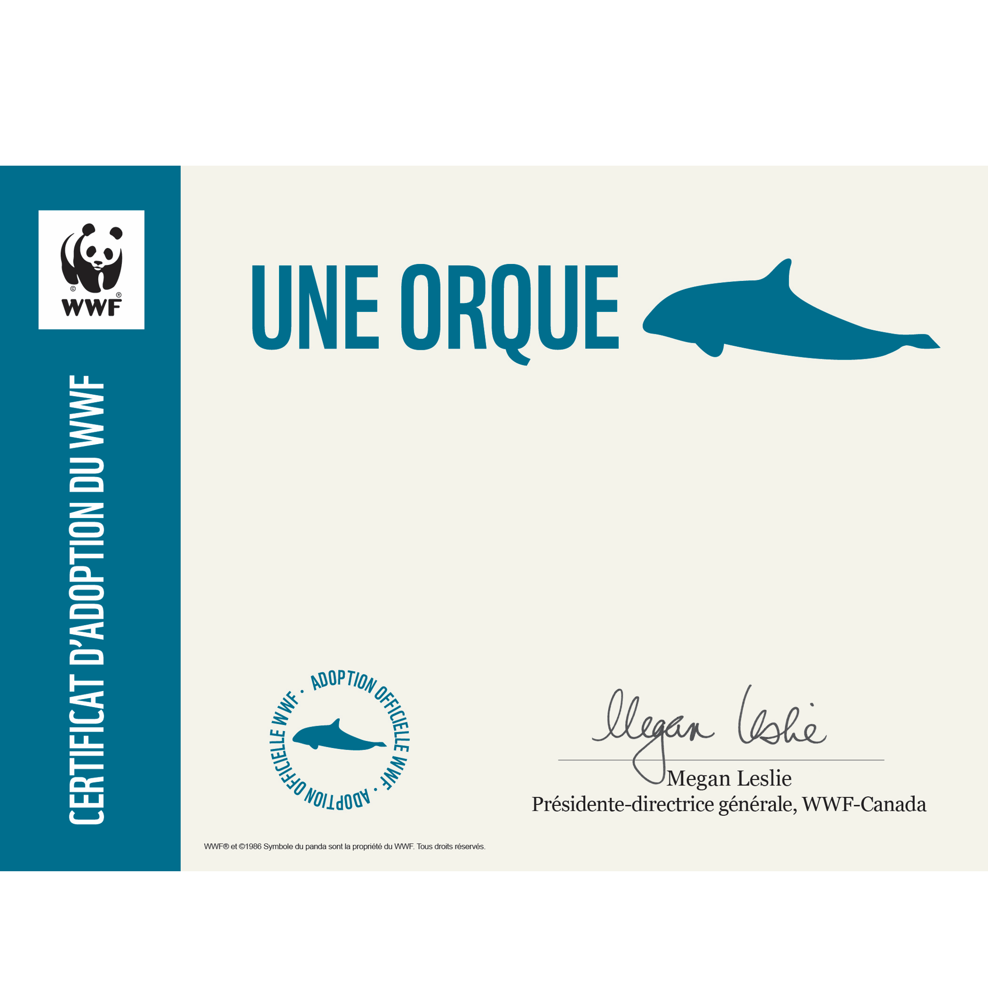 Orque - WWF-Canada