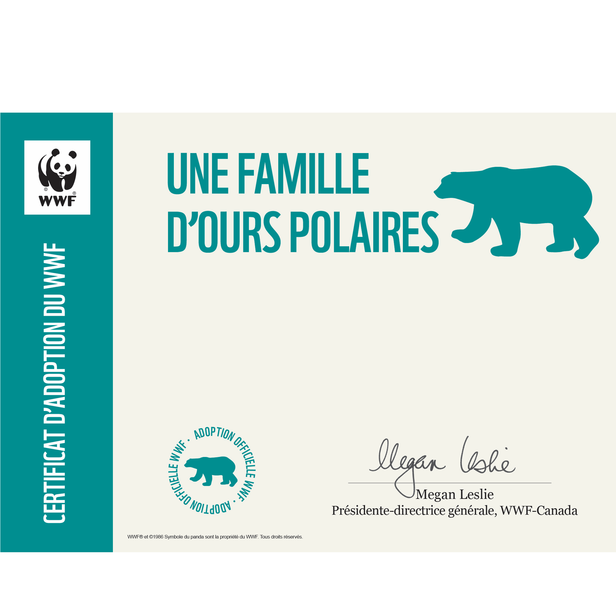 Famille d’ours polaires