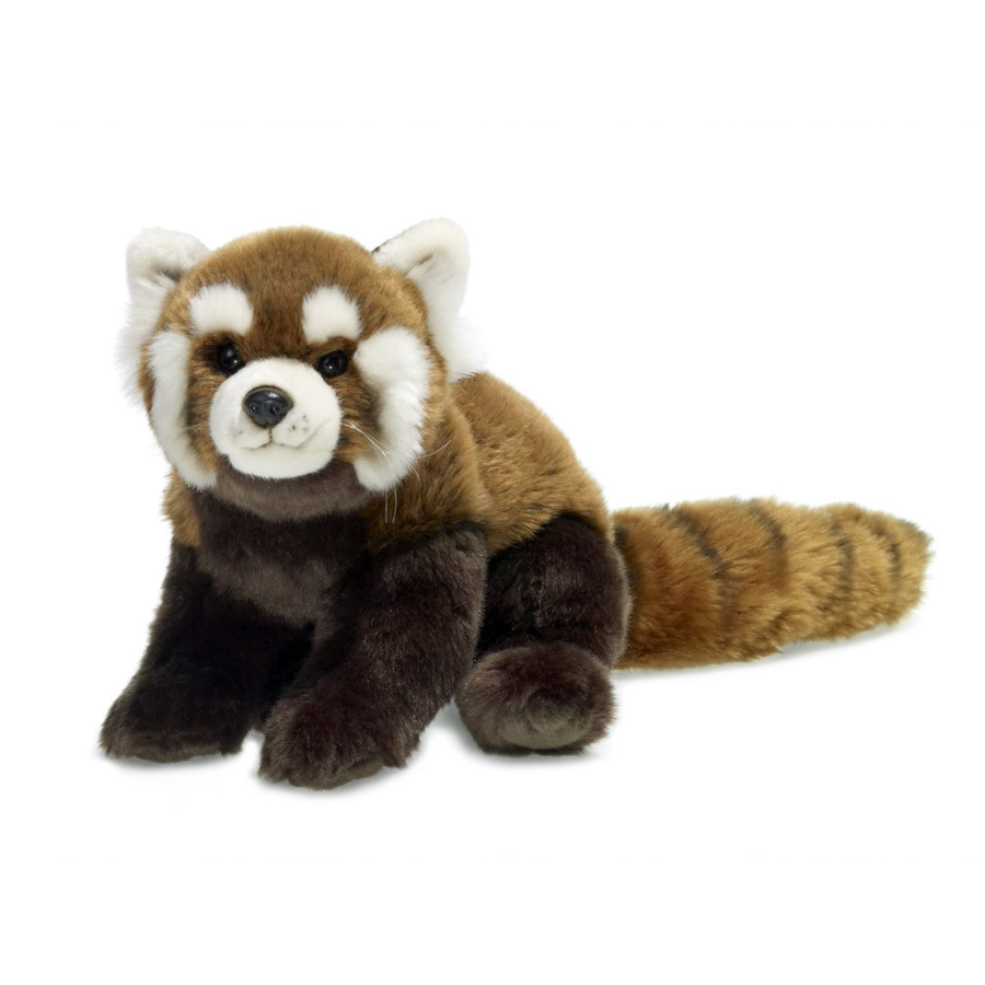 Giant stuffed red online panda