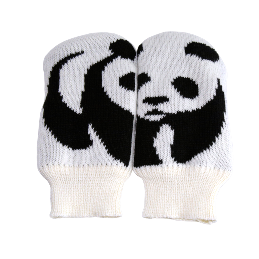 Panda mittens - WWF-Canada